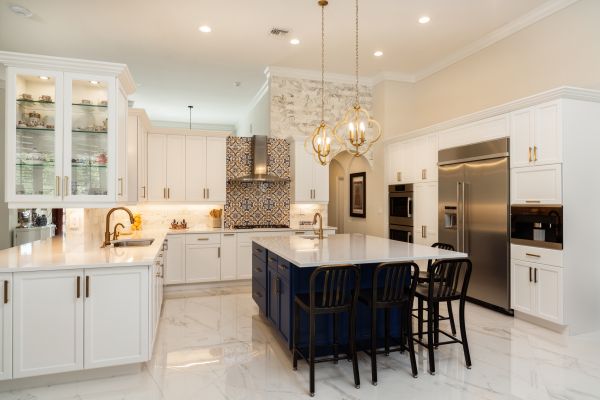Kitchen Island Construction in Flower Mound