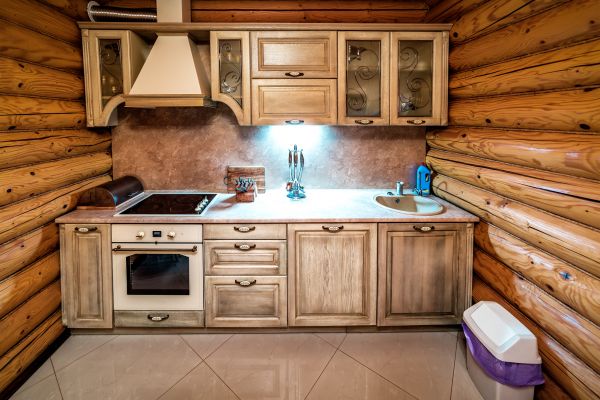 Rustic Cabinets Installation in Flower Mound
