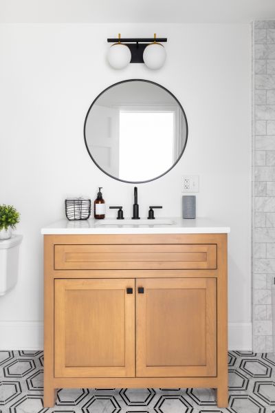 Custom Vanity Installation in Flower Mound