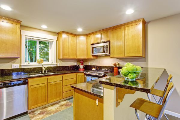 Maple Kitchen Cabinet Service in Flower Mound