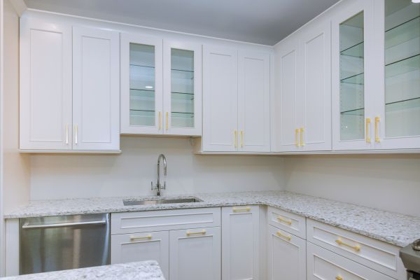 Wood Cabinet Installation in Flower Mound